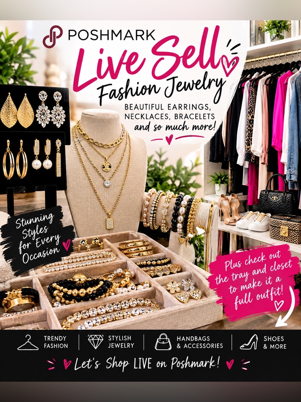 📲 Live Sell Fashion Jewelry - NWTs complete your outfit!